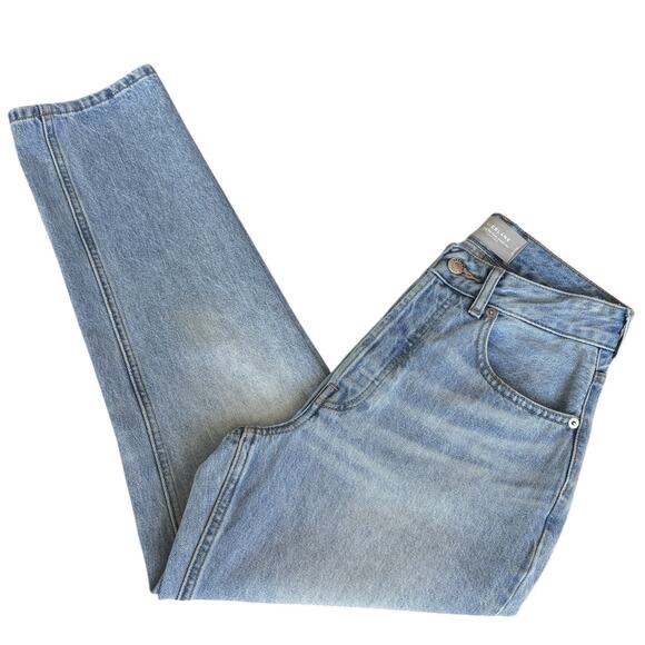 Everlane The Curvy 90s Cheeky Straight Jean High Rise Women's 26 Crop Blue Denim - Picture 11 of 14